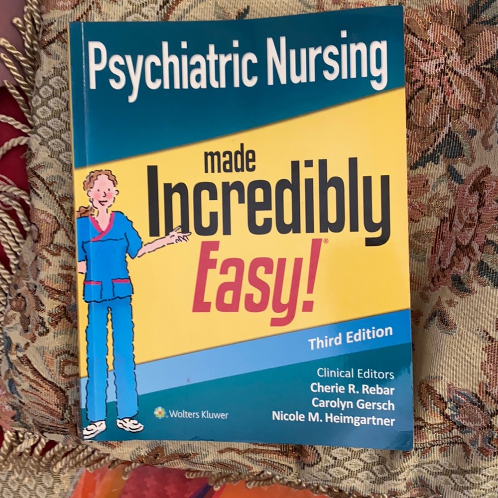 Psychiatric nursing made incredible easy